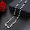 En gros Top Qualité 4 MM En Acier Inoxydable NK Chaîne Collier Taille 50 CM/55 CM/60 CM/70 CM Mode Hommes Bijoux Livraison Gratuite