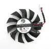 Ny Original Power Logic Graphics Card Cooling Fan PLD06010S12L 60*60*10mm 12V 0,20A Diameter 55mm tonhöjd 39mm