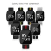 V6 Smart Watch Bracciale impermeabile Frequenza cardiaca Pressione sanguigna Smartwatch Modalità outdoor Promemoria Tracker Dispositivi indossabili DHL libero