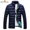 Univos Kuni Winterjas Mannen 2018 Mode Stand Kraag Mannelijke Parka Jas Mens Solid Dikke Jassen Man Winter Parkas Hombre J359