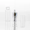 2 ml 3 ml 5 ml Şeffaf taşınabilir sprey şişe Parfüm Cam Şişeler Şişeler Doldurulabilir Parfüm Atomizer Seyahat F409