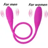 1pc Vibromasseur Anal Pour Hommes Femmes Double Vibrateur 7 Vitesses Oeufs De Vibration Du Point G Produit De Sexe Rechargeable Jouets Sexuels Adultes Pour Couple Y1892902