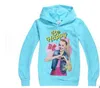 4-12Y Baby Girl Hoodies Jojo Siwa девушки с капюшоном с капюшоном вскользь мультфильм толстовки топы повседневная одежда 12 дизайнов Kka5613