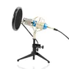 Microphone d'ordinateur BM800 Microphone de karaoké à condensateur filaire avec trépied en métal pour l'enregistrement Braodcasting BM-800 Mic