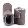 0-18M Infant Newborn Baby Shoes Toddler Boy Girl Soft Sole Causal Bow Crib Shoes Warm Boots Prewalker