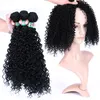 Onda Do corpo Do Cabelo Weave Bundles Extensões de Cabelo Onda Profunda Do Cabelo Encaracolado Wefts 8-30 Polegadas Ferramenta de Maquiagem Dos Cabelos