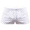 Mens Underwear Boxers Broad Shorts cotton Sexy Man Cueca Printed dot Male panties Home breathable Underpants