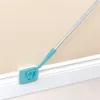 20pcs Baseboard Buddy Cleaning Mop Blue Plastic Steel White Mop Simply Walk Glide Extendable Microfiber Dust Brush Kids Bath Items