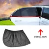 غلاف نافذة السيارة ستارة Sunshade Stain UV Shield Shield Sun Shade Mesh