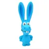 New Arrival Squeak Toys Dog Królik Latex Chew Dog Toy Zwierząt Pet Piszczy Zabawki Pies Dostawy Cute Rabbit Blue Orange Green Green