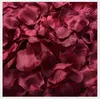 40 färger falska rosenblad dekorativa blommor 100pcs / set simulering valentins bröllopsblomma