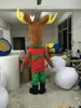 2018 Rabat Factory Sprzedaż Christmas Deer Mascot Costume Cute Cartoon Odzież Factory Dostosowane Private Custom