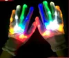 Gants d'éclairage LED clignotant cosplay nouveauté gant de crâne fantôme allument des gants flash jouet pour la décoration de fête de Noël d'Halloween