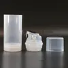 Makeup Tools Transparent Essence Pump Bottle Plastic Airless Flaskor för Lotion Shampoo Bath Kosmetisk behållare F096