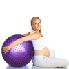 65 cm Yoga Fitness Point Massge Ball Uppblåsbar Yoga träningsbollar Pilates Fitness Ball Balancing Trainer Ball Explosion Proof Balls