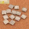 120pcs/lot 10x10mm Heart Mandala Carved Square Flat Spacers Beads Antique Silver Handmade Jewelry DIY L1842