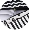 Stripe Pencil Bag Pocket School Cosmetische Make-up Potlood Pen Organizer Bag Case Pouch Kantoor Schoolbenodigdheden