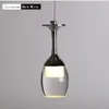 Plafonniers en cristal créatifs modernes lampes LED salon salle à manger plafonnier en verre lustre LED plafonniers