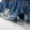 Rol zoom gescheurde gaten gewassen denim moederschap shorts zomer mode buik korte jeans voor zwangere vrouwen dunne zwangerschap heet