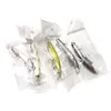 Hengjia Occhi 3D Minnow Esche da pesca esca dura 8CM 5G 6 # ganci Attrezzatura da pesca 5 colori due ganci 10 pezzi (MI039) spedizione gratuita