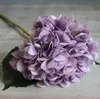 Hortensia artificielle Fleur de 47 cm Fake Silk Single Real Touch Hortensias pour les centres de mariage Fleurs décoratives à la maison GA1275G
