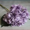 Kunstmatige Hortensia Bloem 47cm Nep Zijde Enkele Real Touch Hortensia's voor Bruiloft Centerpieces Home Party Decoratieve Bloemen GA15