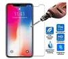 0,26 mm Arc Edge Glass Skärmskydd Premium Real Tempered Glass Film med förpackning Härdat glas för iPhone XS max 8 7 6 plus 100pcs