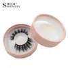 Shidishangpin Lash 3D Mink Extension Extension Cross False Eyelashes 1 Box Natural Makeup Winged rzęsy Ręcznie Made Lashes