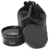 Glorystar 55mm 045x geniş açılı lens Sony alfa için makro lens A77 A280 A290 A380 A390 A580 A590 DSLR Kamera 9051071