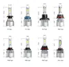 Livraison par DHL H4 H7 H11 HB4 COB LED ampoules de phares de voiture Hi-Lo faisceau 72W 8000LM 6500K Auto phare antibrouillard ampoule 12v