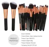 Maange Brand Professional 22pcs Commetic Makeup Brushes مجموعة ظلال العيون الخفية