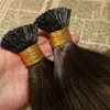 Balayage Human Hair I tip extensions omber 2 bading to 12 i tip fusion prebonded hair ensions stick keratin i tip hair 100g7681353