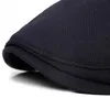FS Unisex Hoge Kwaliteit Baret Cap Zomer Zon Ademende Hoed Voor Mannen Vrouwen Mode Platte Caps Zwart Cabbie Hoeden