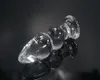 Pirex de vidro plugue anal dildo cristal butt plug brinquedos sexuais S921