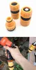 Hot Patio Lawn 3Pcs Fast Coupling Adapter Drip Tape Irrigation Hose Connector With 1/2" 3/4"barbed Garden Water Connector Irrigation Tool