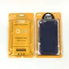 Personalisierte Design-PVC-Reißverschlusstasche Verpackungspakettasche für iPhone 7/7 Plus-Handyhülle Logo Maßgeschneiderte Verpackung für Samsung No8-Hülle