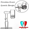 Enail Quartz Banger Smoking Accessories Fit 20mm Coil 10mm 14mm 19mm Male or Female Polished Joint Set Mini Boiling Cup for Dab Rigs