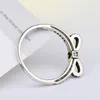 10 stks / partijen boog stijl bruiloft band ringen voor dames mode diamonique cz 925 sterling zilver gevuld vrouwelijke verlovingsring