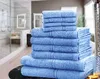Luxe handdoek balenet 100% katoen 10pc gezicht handbad badkamer handdoeken 9
