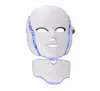 LED gezichtsmasker 7 kleurlicht pon Draai de poriën aan de huid Verjonging anti acne rimpelverwijderingstherapie schoonheidssalon3098798