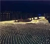 6m * 4m 640 LEDs Große Netzlichter LED-Weihnachtsvorhang Lichter Blitzlampen Festival Weihnachtsbeleuchtung 110V-250V