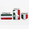 100sts Säljer Mix Flag Aluminium Alloy 3D Car Badge Emblem Sticker Emblem Badges Österrike Flagga klistermärke Italy67880958430228