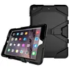 Coque robuste pour iPad Mini 1 2 3 4 5 Air Pro 9.7 11.0 Robuste Impact Hybrid Armor Antichoc Cover Silicone PC Robot Armor Shell