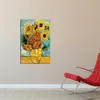 Van Gogh Vase with Twelve s Fine Art Giclee Canvas Print Art on Canvas Wall Art Oil Painting Poster Picture Office Home Decor7627480