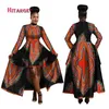 여성을위한 아프리카 드레스 Dashiki Cotton Wax Print Femal 전통 의류를위한 Sexy Long Dress WY12683104
