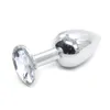 Anal Plug Toys Stainless Steel Metal Anal Beads Crystal Jewelry Adult Dildo Sex Products Butt Plug Sex Toys For Men and Women5933509