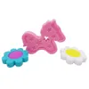 Häst teether silikon tenn leksak mat klass silikon charm pony teether hänge chew pärlor diy craft baby säkra tuggbar leksak