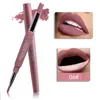 Marke Fashion Womens Brand Miss Rose Echte feuchtigkeitsspendende, wasserdichte Lippenstift Double Lip Liner Labial Line Stift 0897 DHL