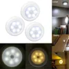 6 LED-infraröd IR Ljust rörelsesensor aktiverad LED-vägglampor Nattljus Auto ON / OFF batteriet drivs för korridor