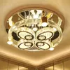 Moderno semplice rotondo caldo romantico Crystal Bubble Colonna LED Lampade a soffitto Luci Illuminazione per sala da pranzo Camera da letto Soggiorno Ville Hotel